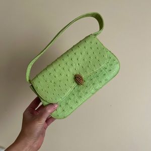 Real Ostrich Purse